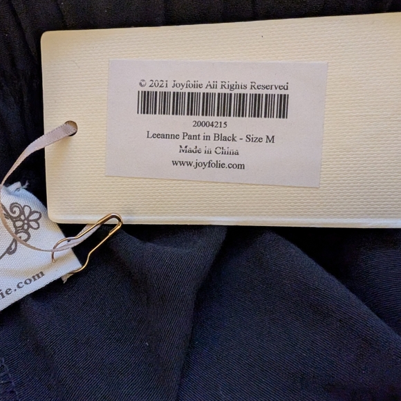 Mia Joy by Joyfolie Leeanne Flare Pants in Black - Picture 6 of 7